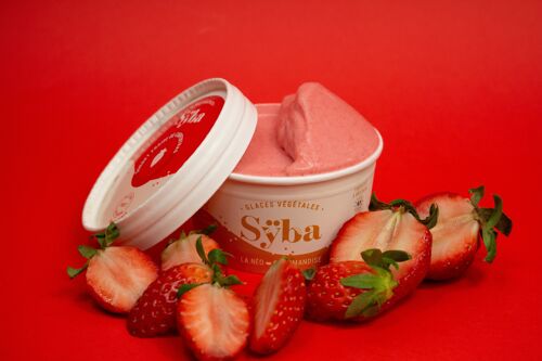 Sorbet plein fruit fraise - 120ml