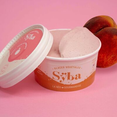 Full fruit peach sorbet - 120ml