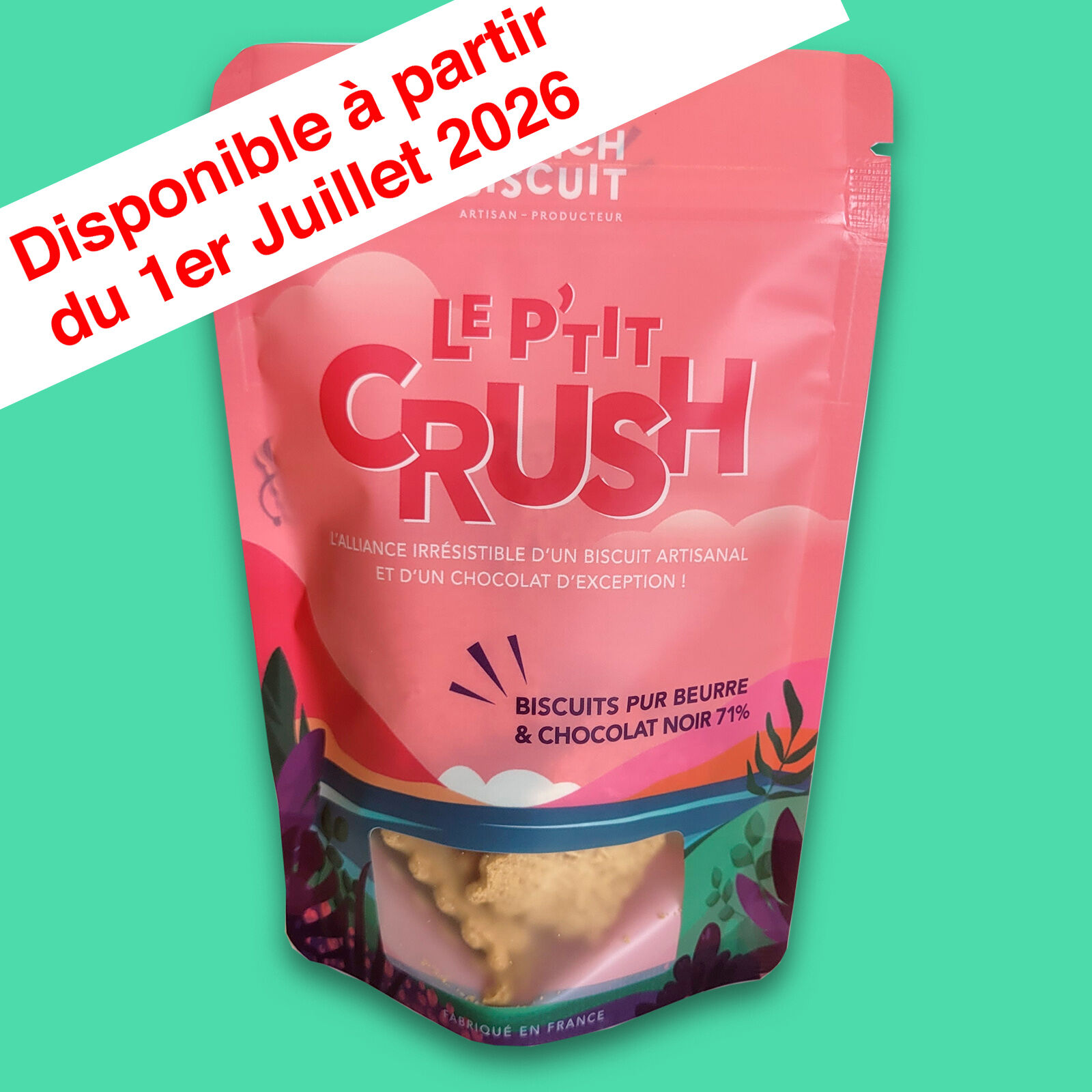 P'tit Crush Pure Butter & Dark Chocolate