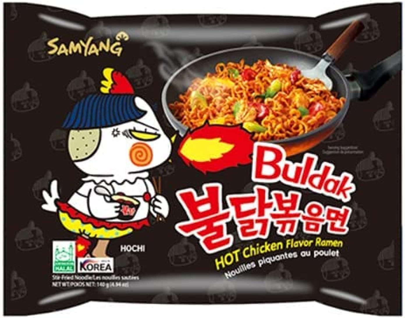 Hot chicken -  BULDAK - 1pcs 140G (SAMYANG)