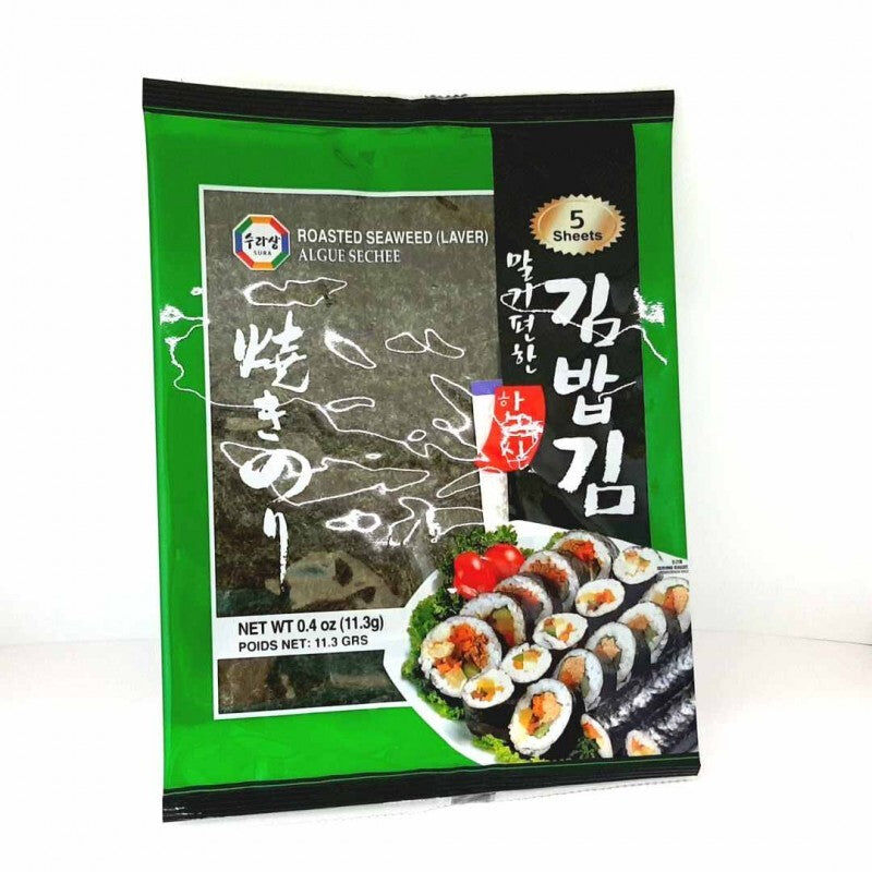 Algues grillées (5feuilles) 12g