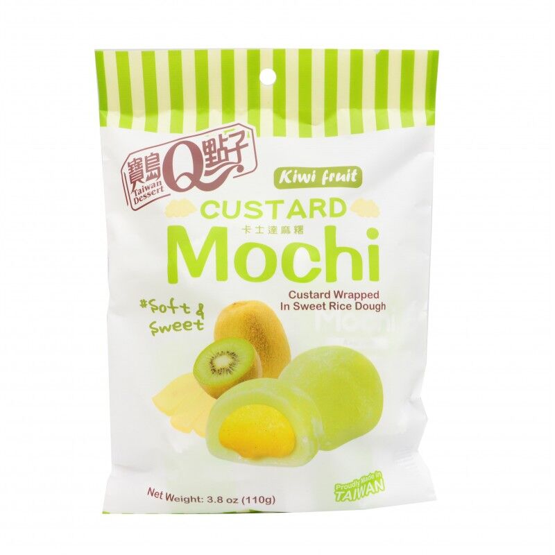 Mochi - Custard Kiwi - 110G (TAIWAN DESSERT Q)