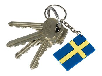 Porte-clés Drapeau Suédois 2