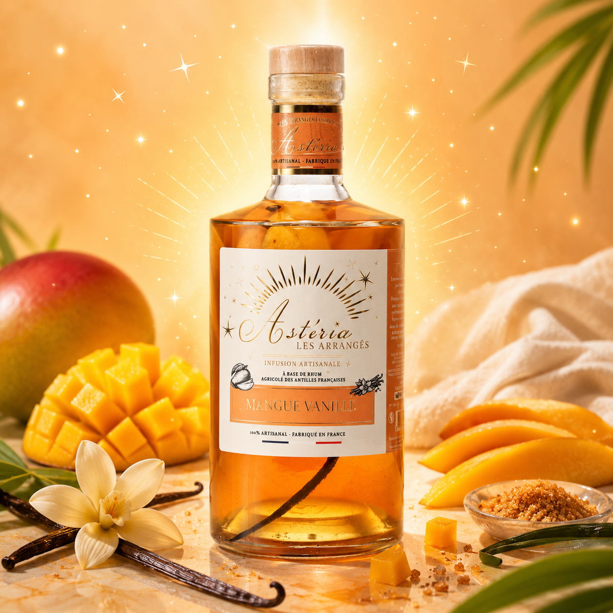 ASTERIA - Rum mit Mango- und Vanillegeschmack