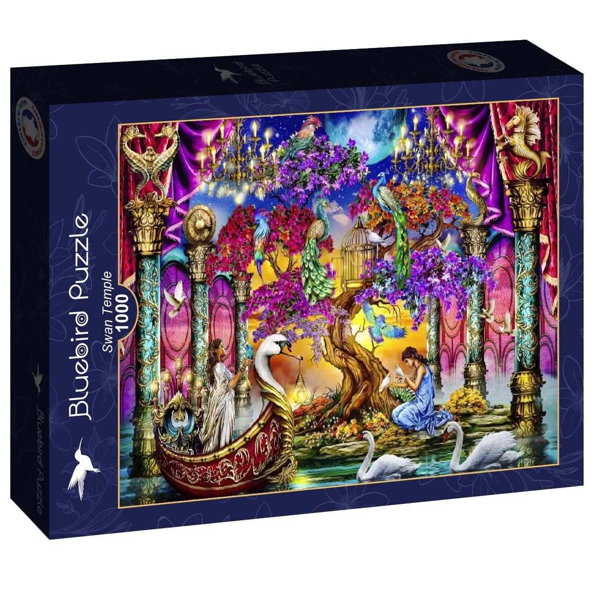 1000 Piece Puzzle - The Swan Temple