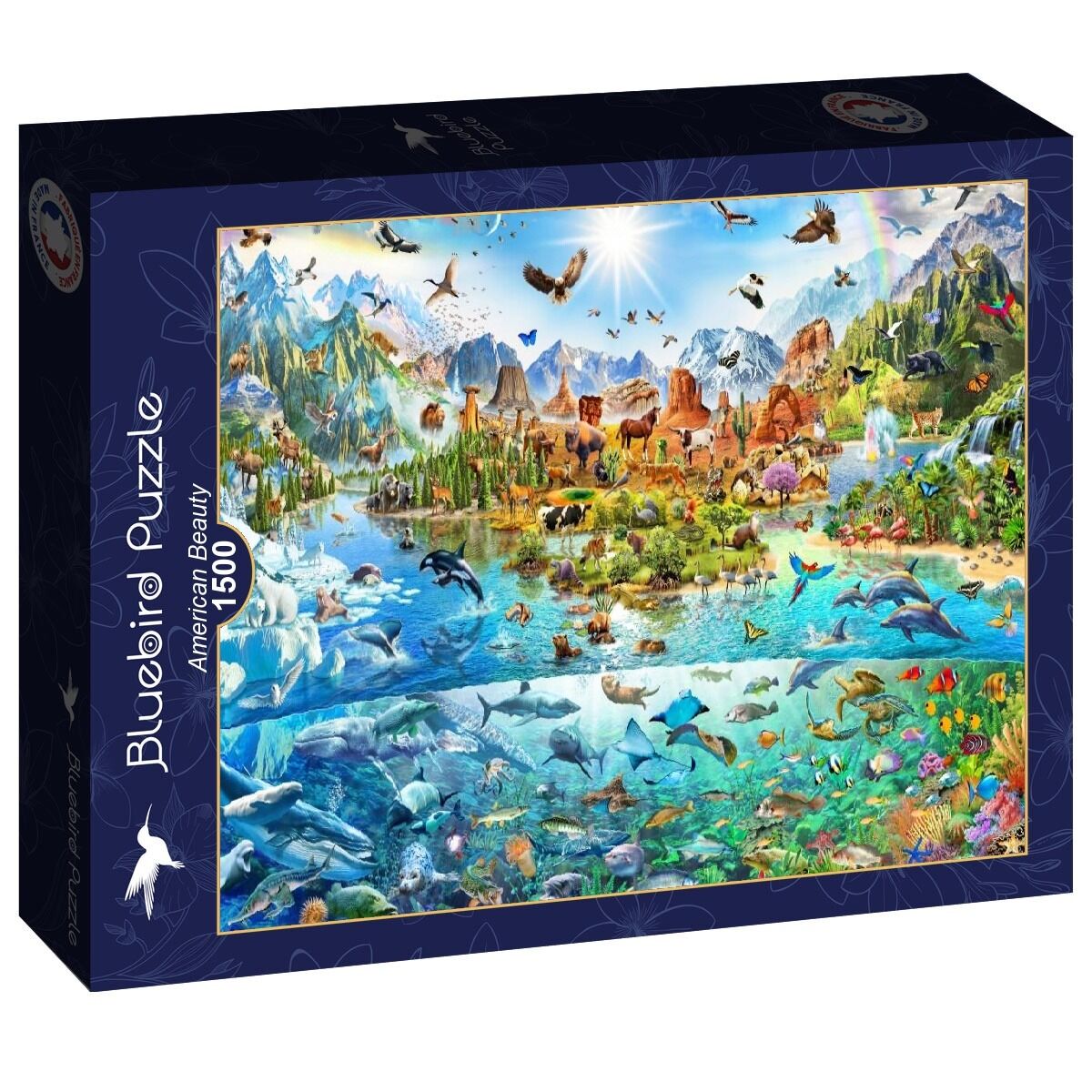 1500 Piece Puzzle - American Beauty