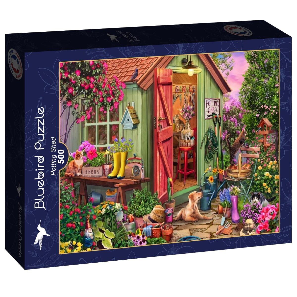 500 Piece Puzzle - Garden Shed