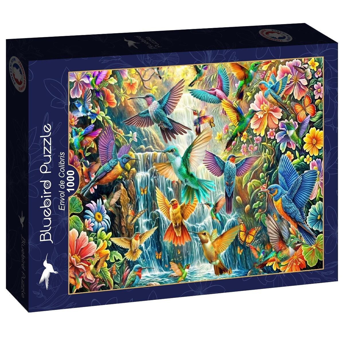 1000 Piece Puzzle - Hummingbird Flight