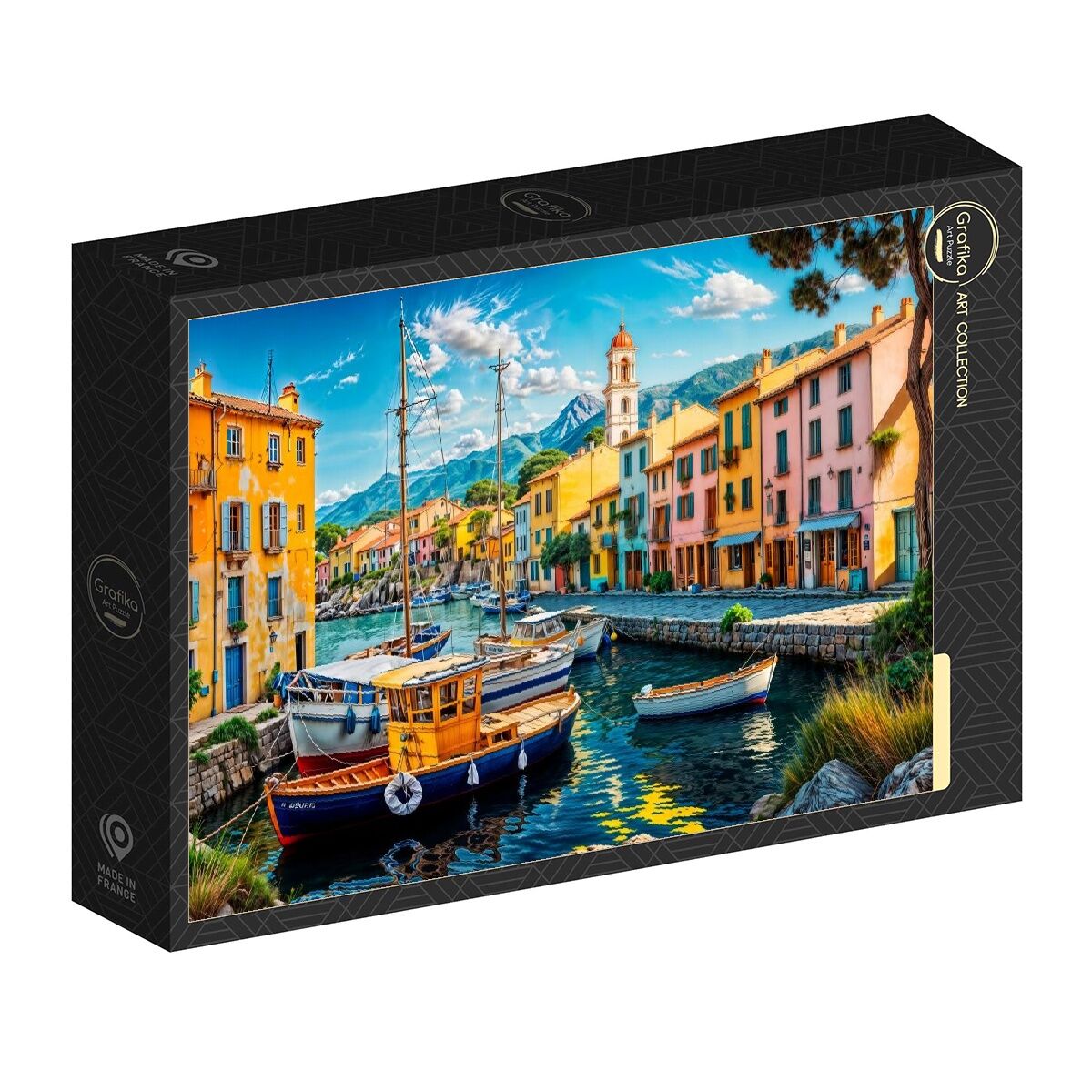 1000 Piece Puzzle - The Fishing Village