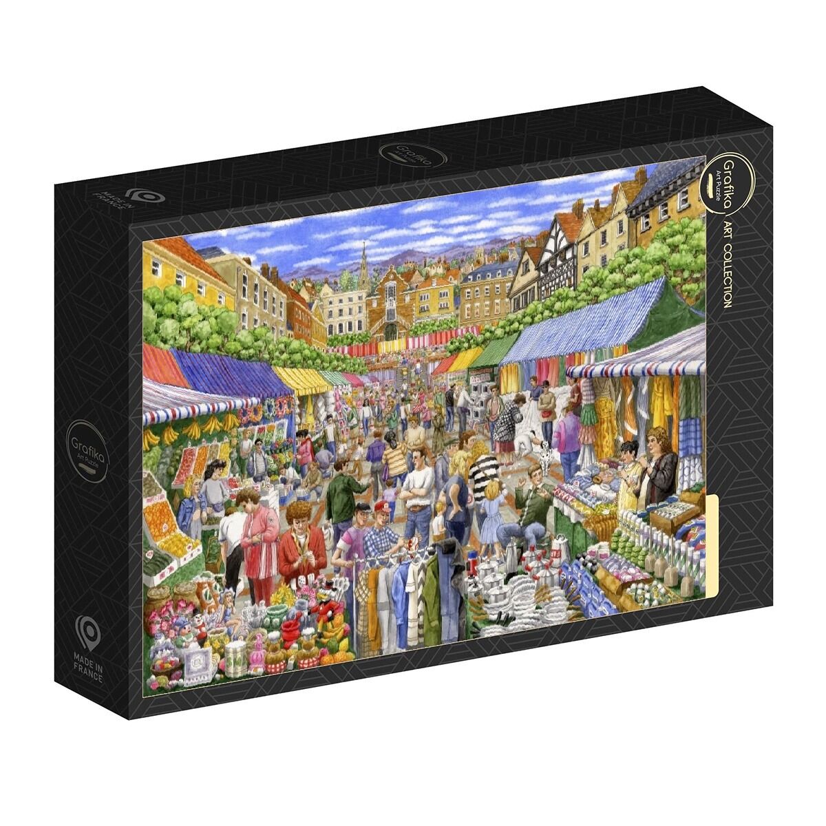 1000 Piece Puzzle - A Day at the Market