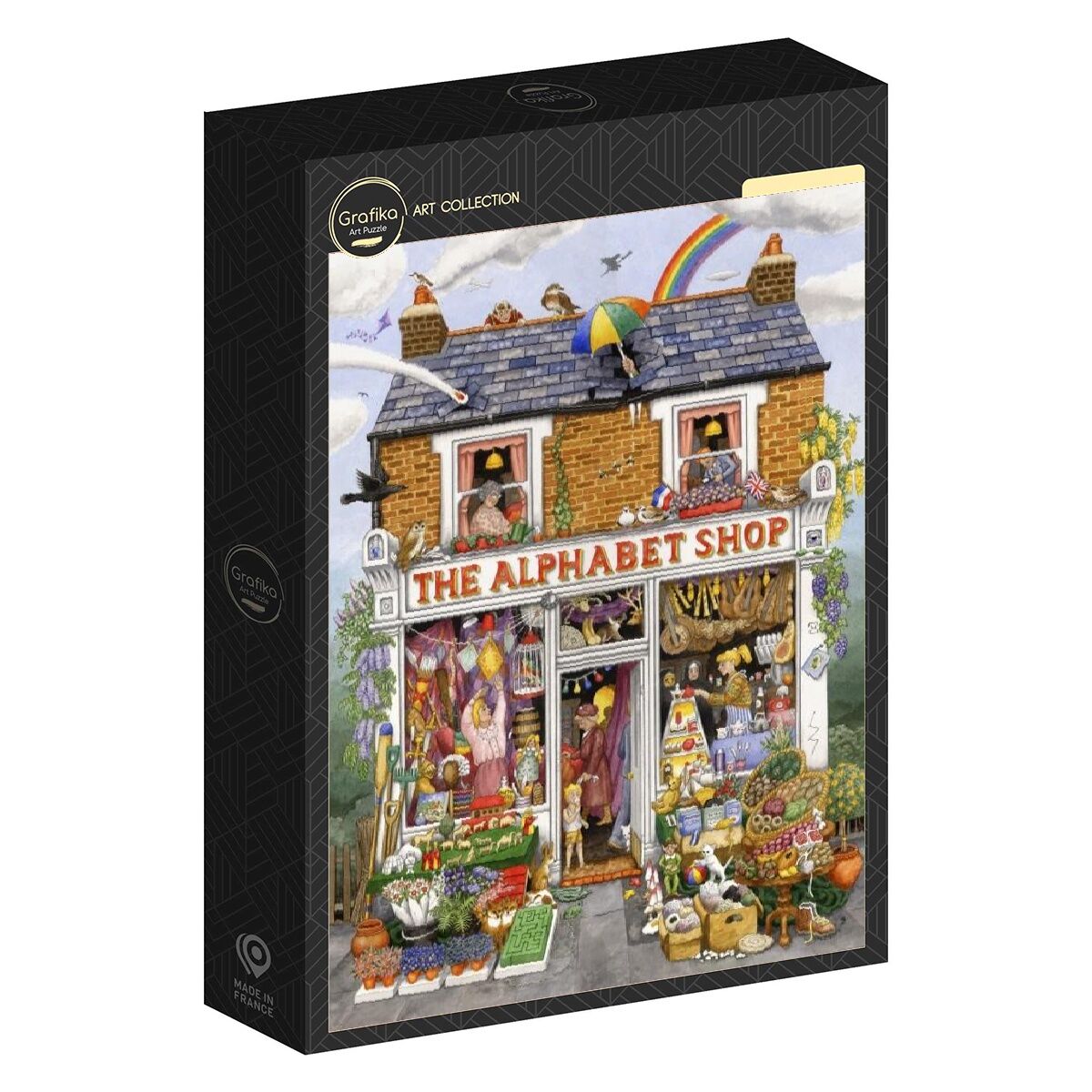 1000 Piece Puzzle - Alphabet Shop