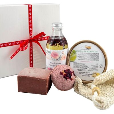 Fragrant Rose Massage Gift Box
