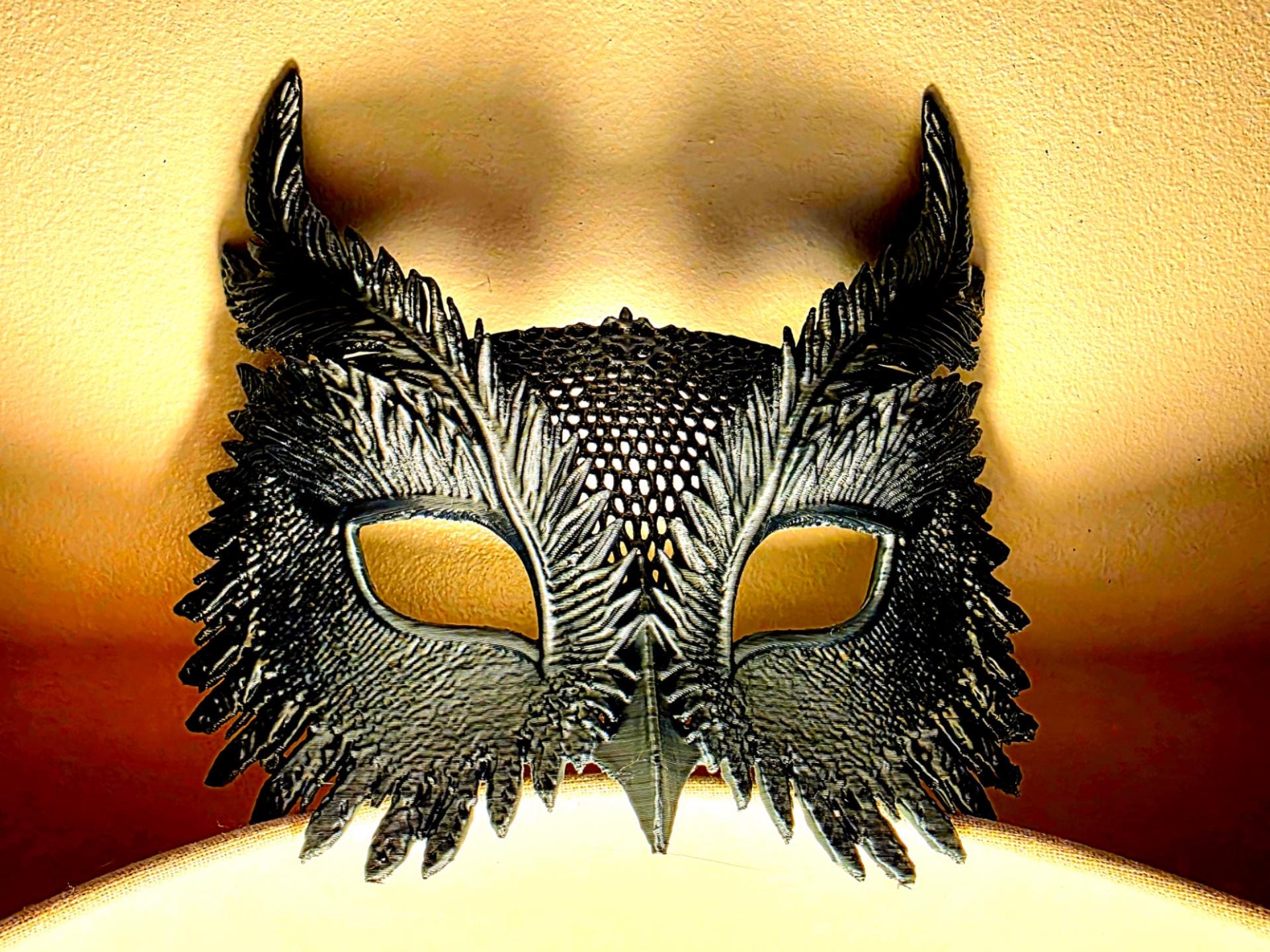 Masque hibou (à porter)