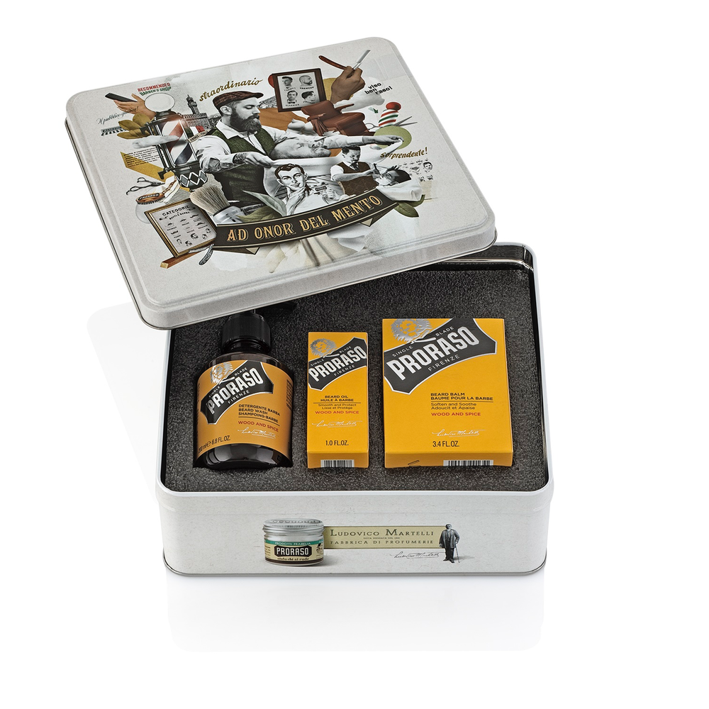 Proraso Beard Care Gift Set Wood & Spice