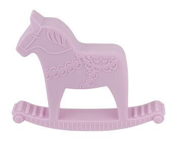 Anneau de dentition, Dala Horse, rose 1