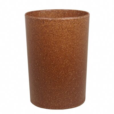 Liquid Wood Toothbrush Cup- Dark Brown