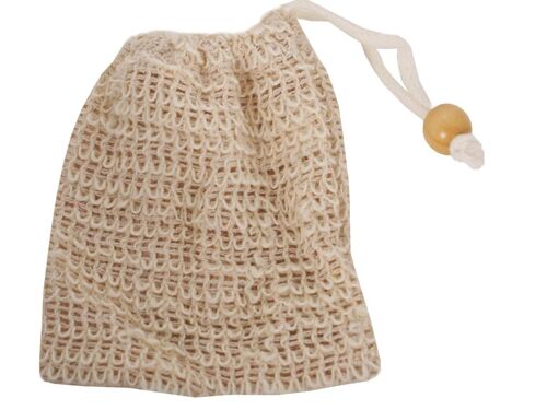 Sisal Soap Pouch, 100% Natural Fibre