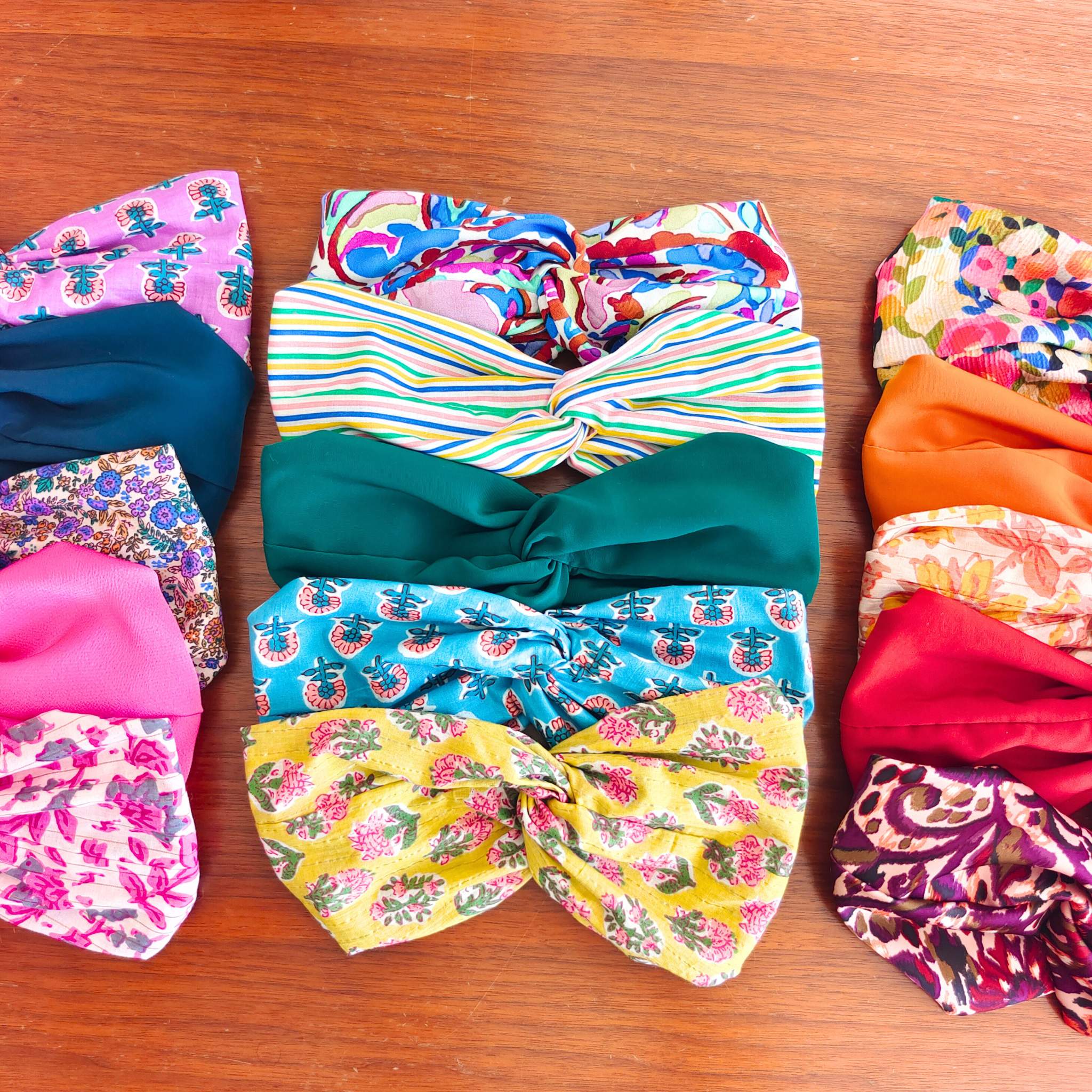 PACK 15 HEADBANDS dont 1 offert 🎁 / Nouveautés Eté 2026 /bandeaux cheveux femme fabriqués en France / cadeau original
