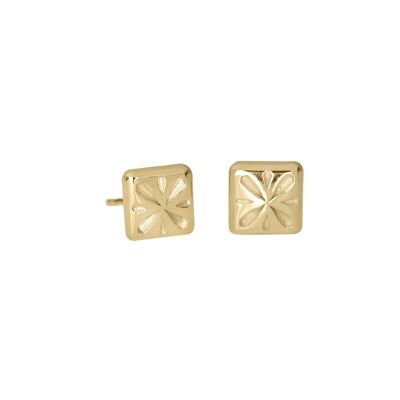 Kiah Earrings - Gold Plated Silver