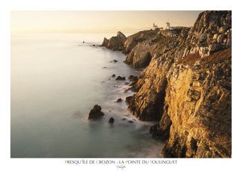 Affiche 50 x 70 cm - La Pointe du Toulinguet, Presqu'île de Crozon 2