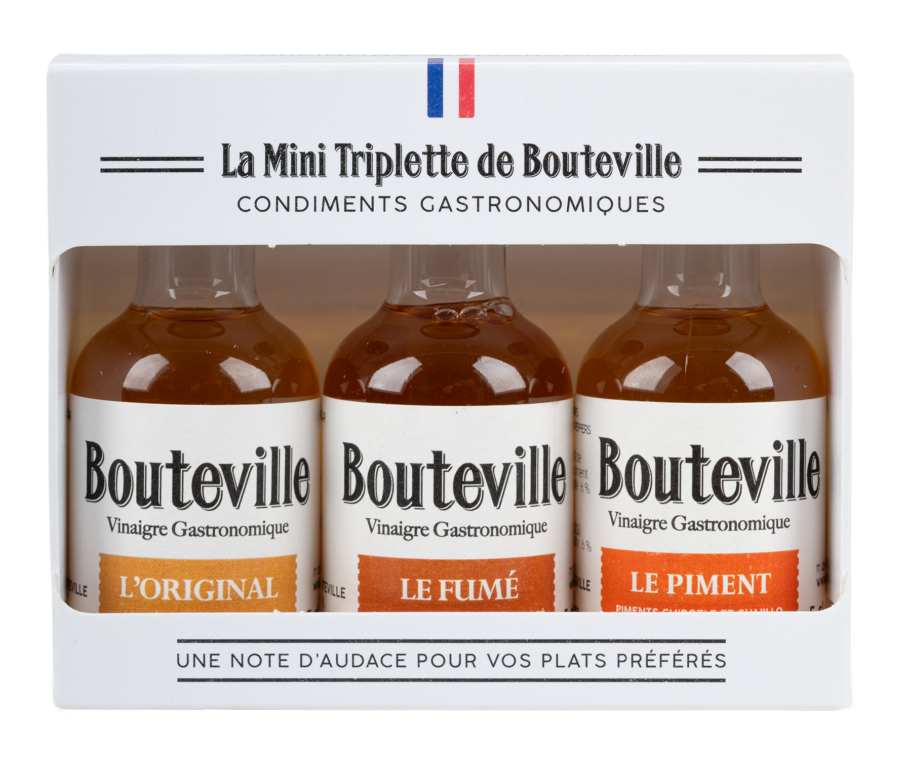 Mini-Triplette Geschenkset 3 x 5cl Essige