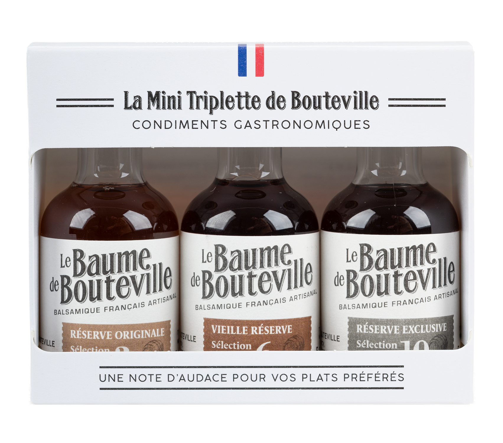 Mini-Triplette gift set 3 x 5cl Balsamic