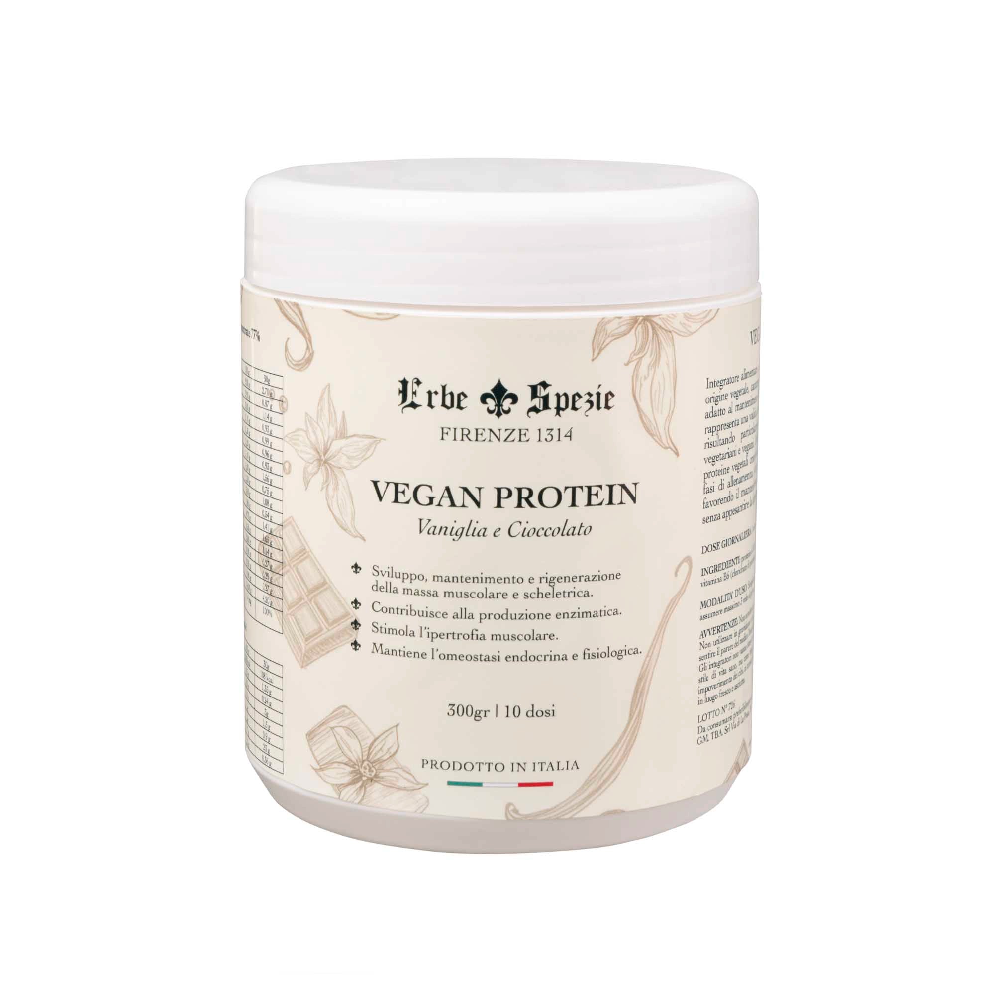 VEGAN PROTEIN VANIGLIA E CIOCCOLATO