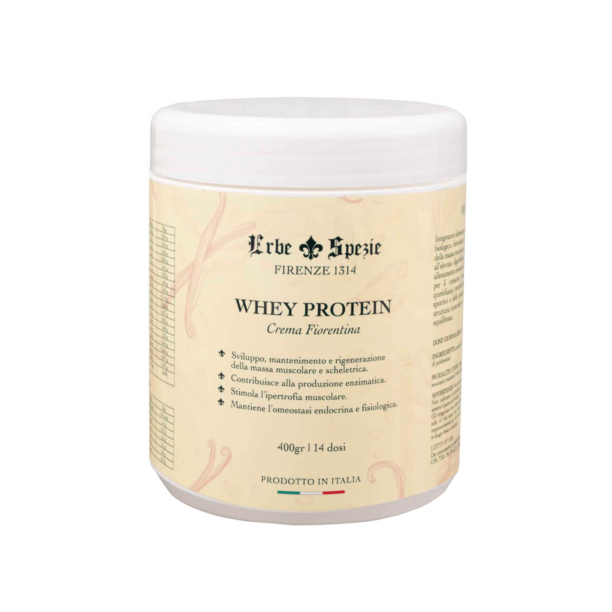 WHEY PROTEIN CREMA FIORENTINA