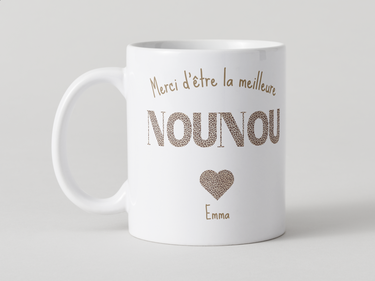 Mug, Best Leopard Writing