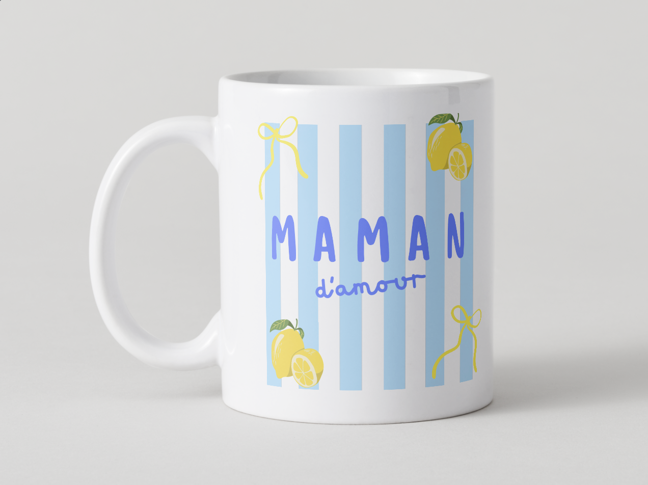 Mug, citrons