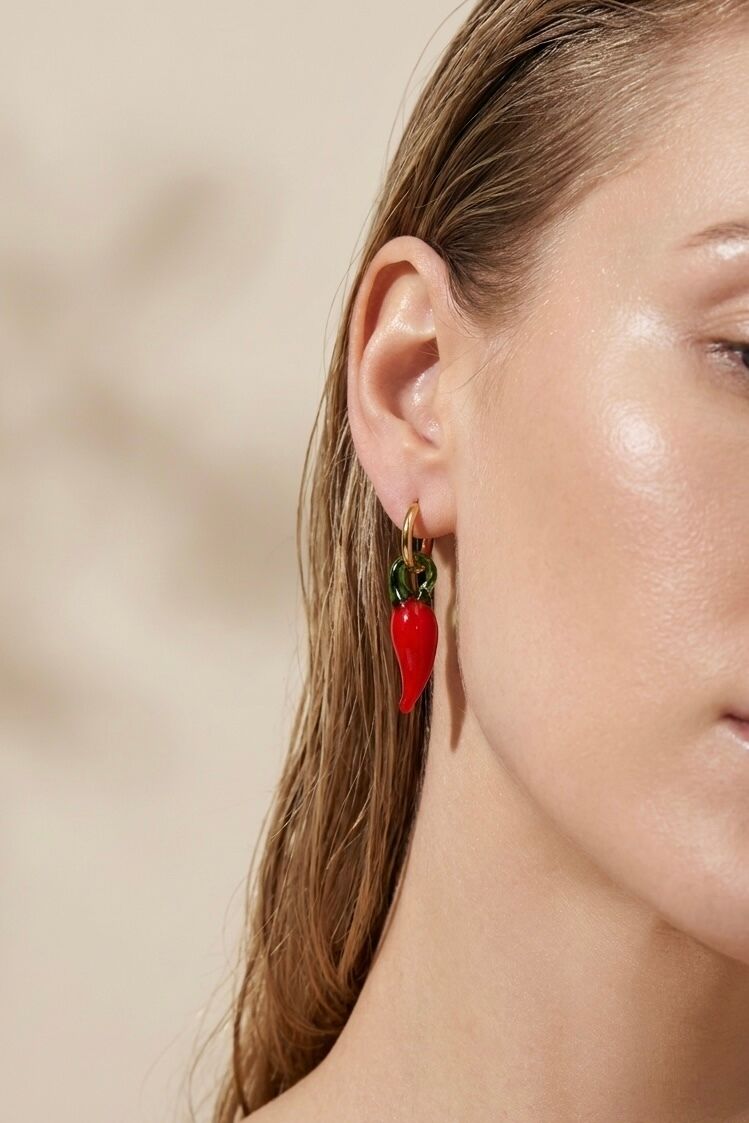 Stainless steel earrings 124RX364