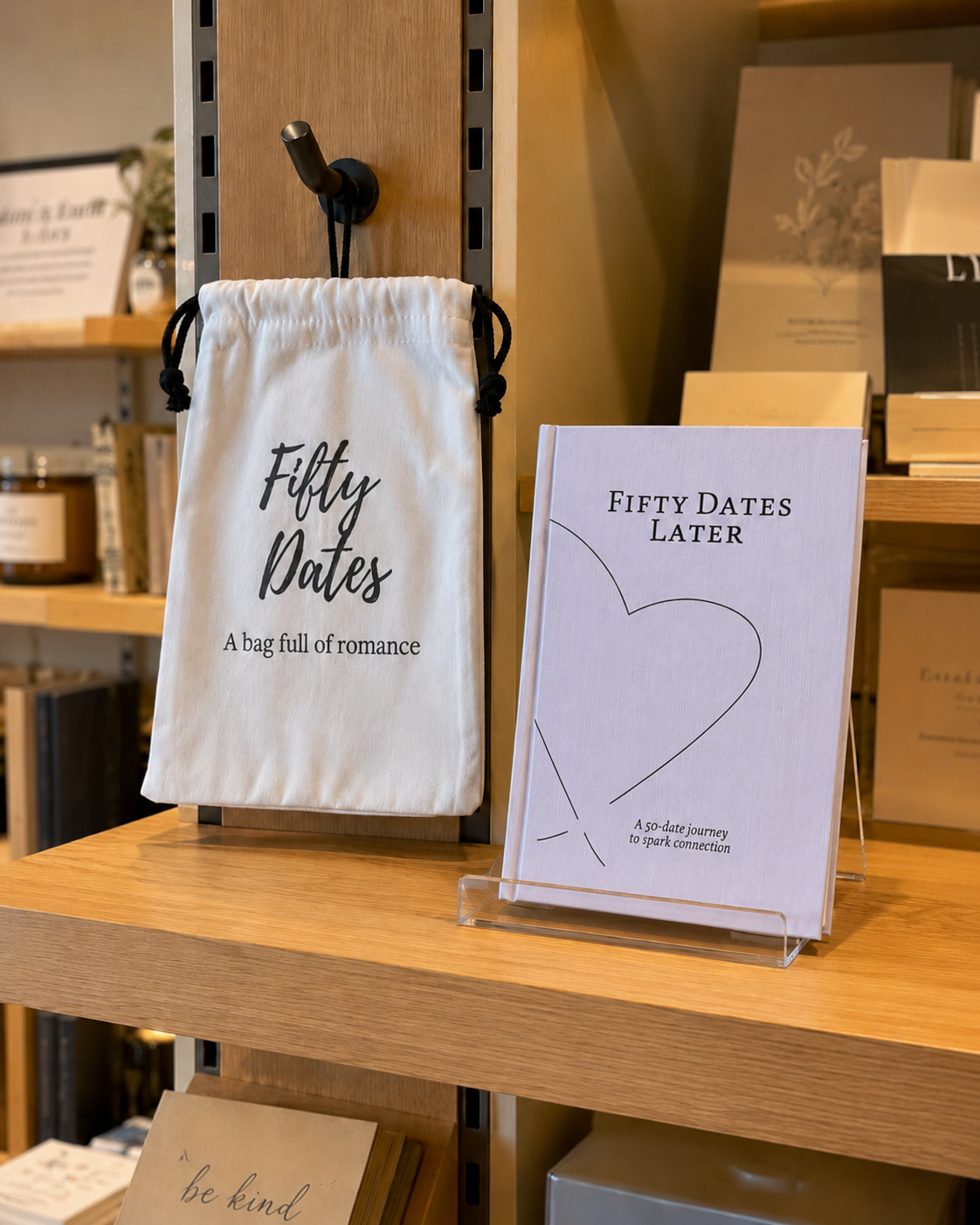Fifty Dates Later –  Romantic Gift Book with 50 Creative Date Ideas