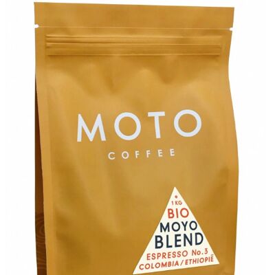 Miscela Moyo - 350g - Espresso/Filtro - 100% Biologico