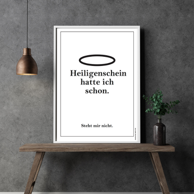 Affiche « Halo ne me va pas. »" <