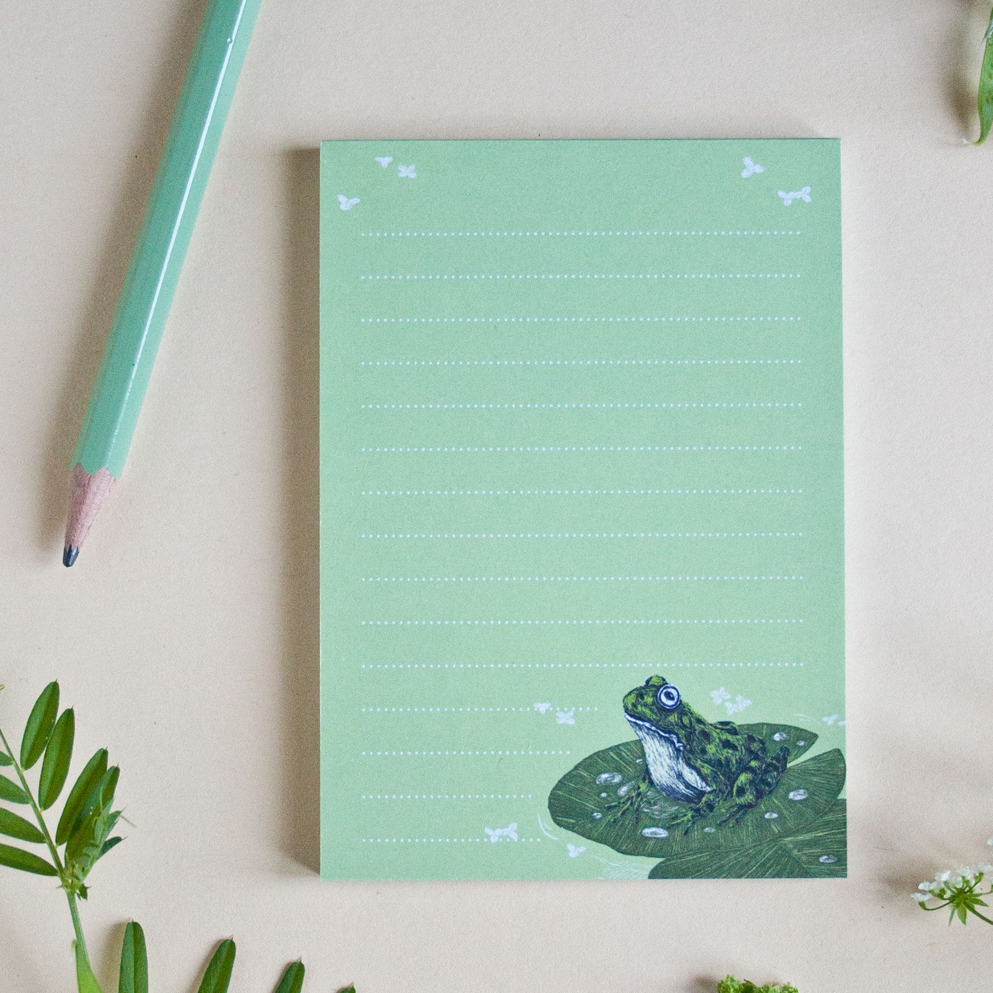 Frog notepad A7