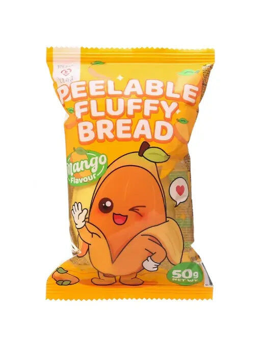 Tokimeki Peelable Fluffy Bread Goût Mangue 50g