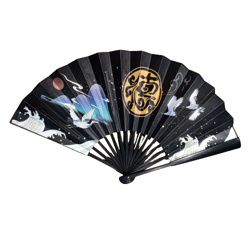 Eventail japonais en bambou - 27 cm (petit), plusieurs designs disponibles