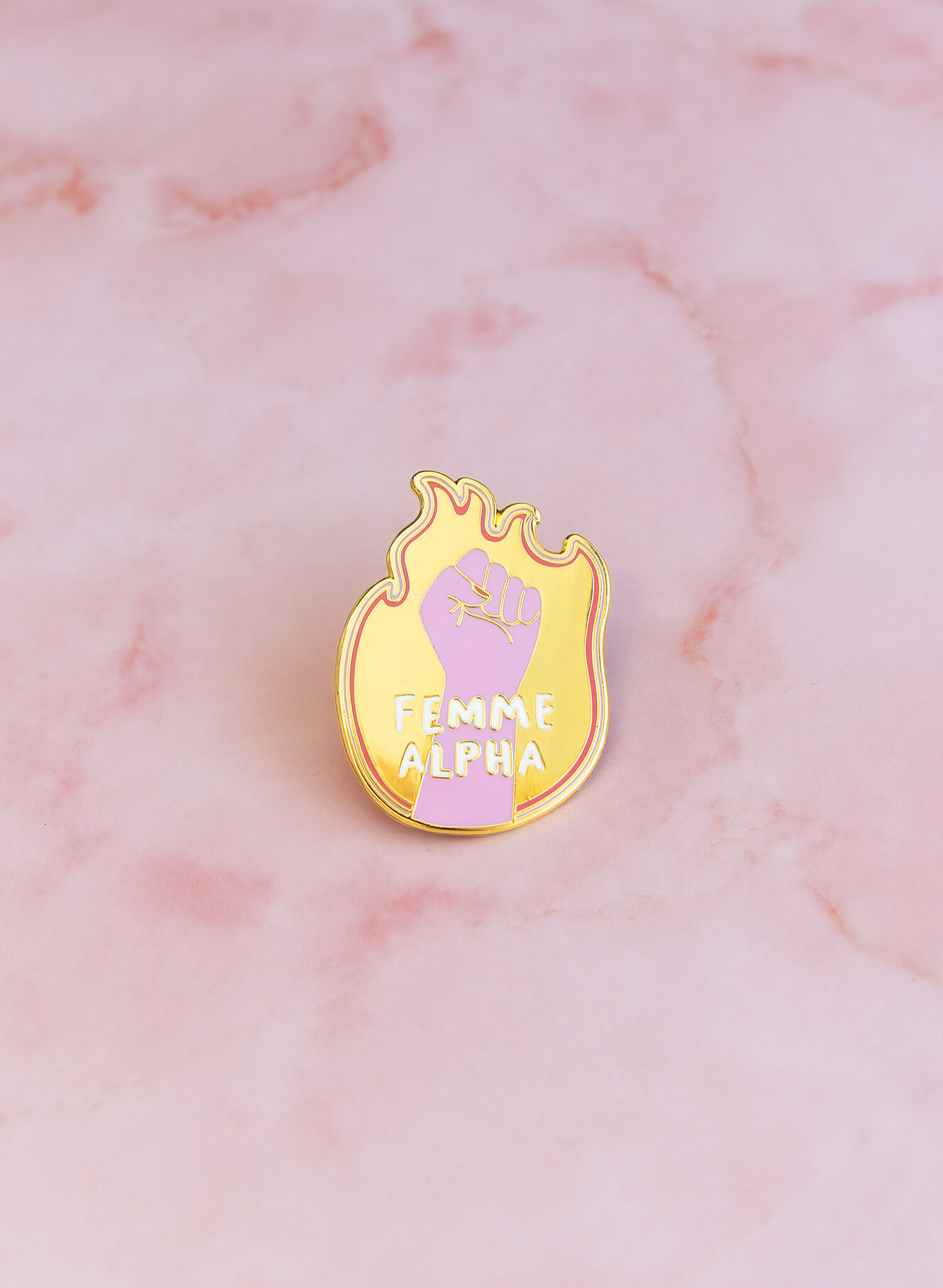 Alpha Woman Pin