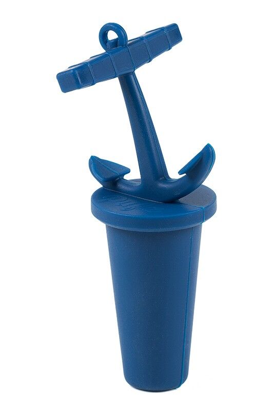 Wine Stopper Anchor, blue