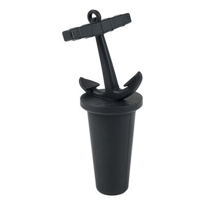 Ancla para tapón de vino, negro