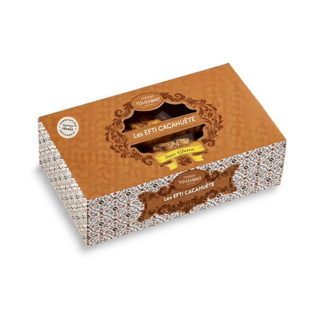 Meringues cacahuète et caramel - EFTI Croquants - SANS GLUTEN