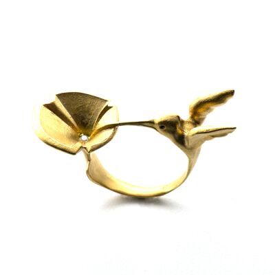 Kolibri-Ring Brillant