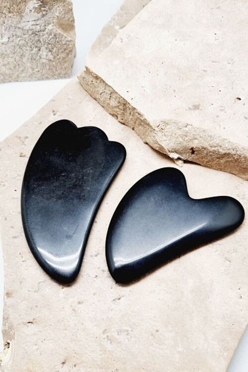 Gua Sha Fender - Obsidienne