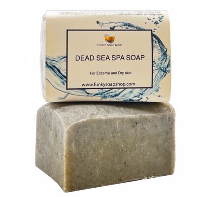 Jabón de spa del Mar Muerto, hecho a mano y natural, aproximadamente 30 g/65 g