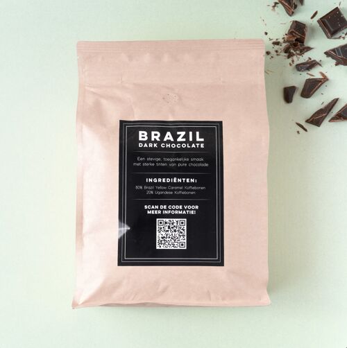Brazil Dark Chocolate Specialty Koffiebonen 5000 gram - Arabica