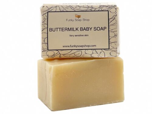 Buttermilk Baby Soap, Natural & Handmade, Approx 30g/65g