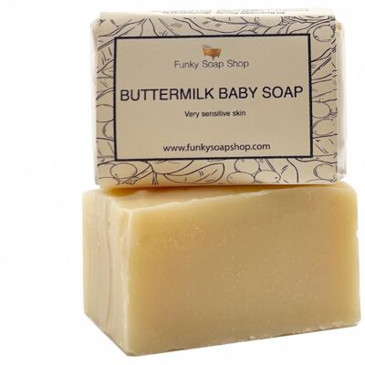 Buttermilk Baby Soap, Natural & Handmade, Approx 30g/65g