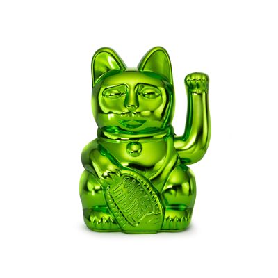 Lucky Cat | Edición especial verde brillante