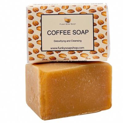 Fairtrade Coffee Soap, Natural & Handmade, Approx 30g/65g