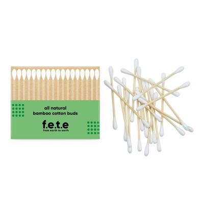 f.e.t.e Bamboo Cotton Ear Buds